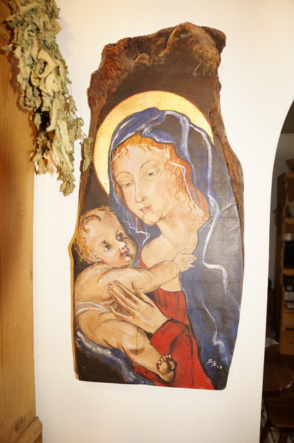 Nachgemalte Kunst wie diese gehören ebenfalls zu Sigrid Birgmanns Werk.