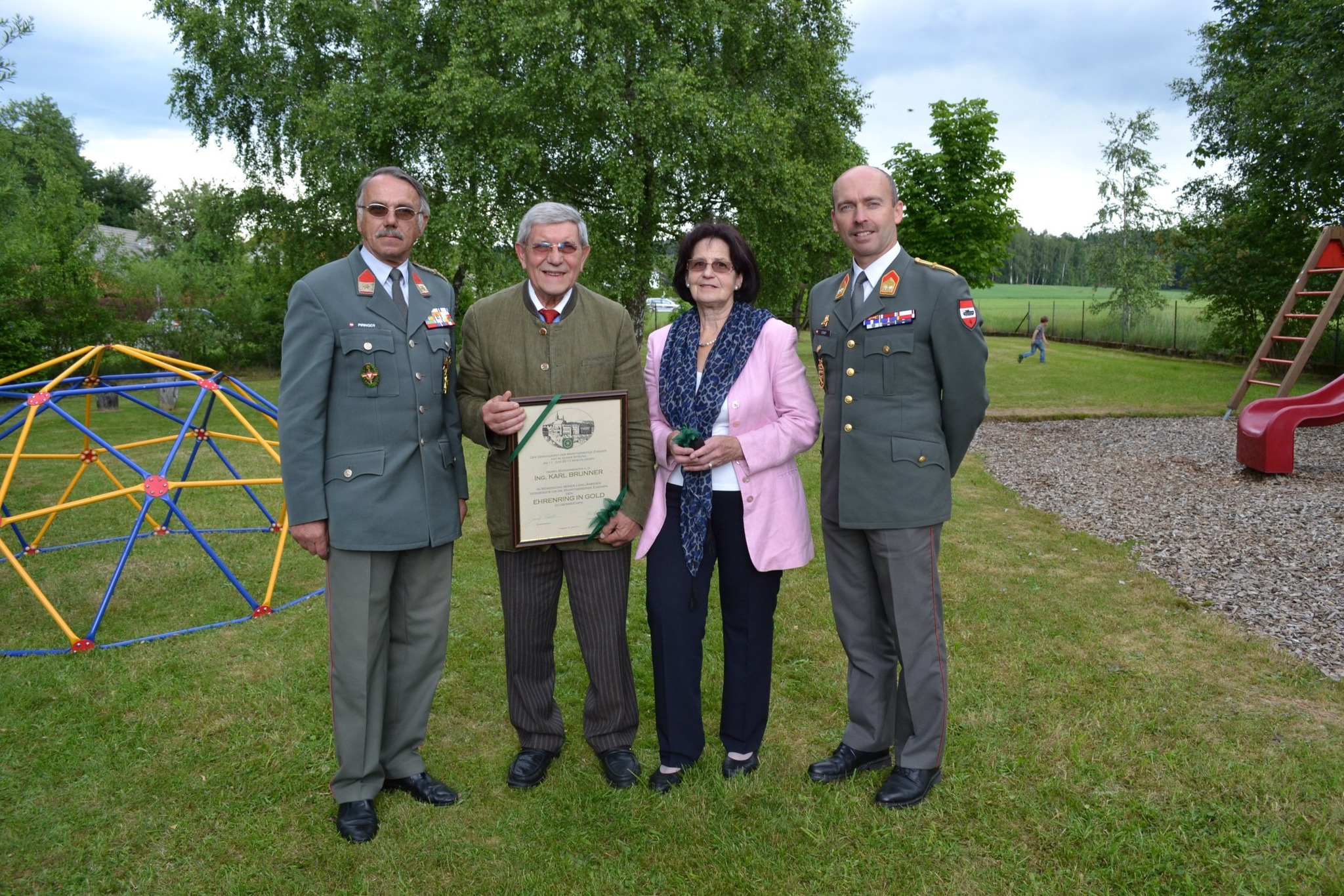 Ehrung für Bgm. a.D. Ing. Karl Brunner Gmünd