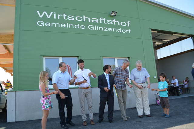 Ein neuer Wirtschaftshof für Glinzendorf Gänserndorf