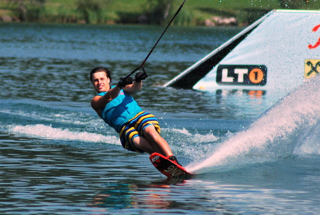Der Slowake Alexander Vasko belegte im Slalom den zweiten Platz.