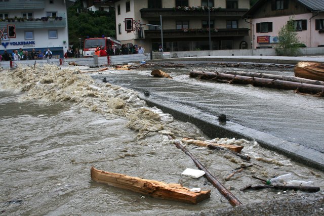 Salzachbrücke, 31. 7. 2014, 14.19 Uhr | Foto: Reifmüller