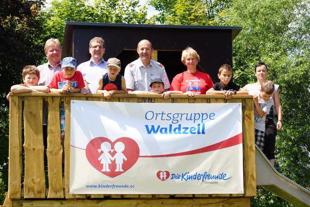 Foto: Kinderfreunde; Spielhaus der Kinderfreunde Waldzell