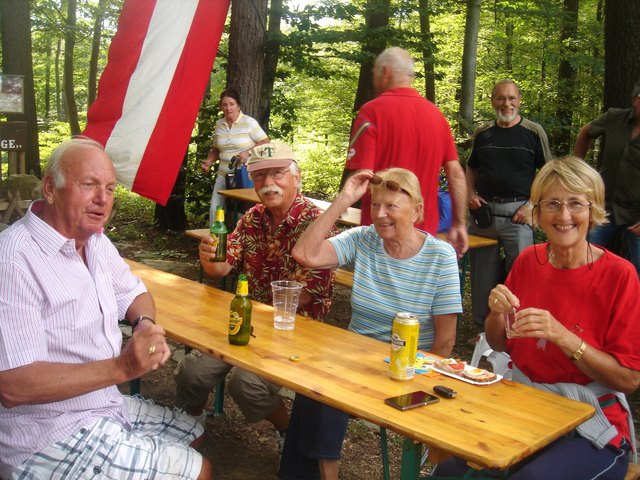 Gerhard Smrcek, Wolfgang Danzinger, Gertrude Repper, Elfi Danzinger | Foto: privat