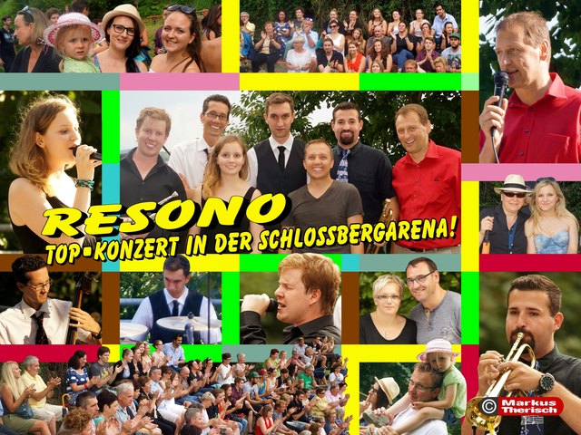 RESONO begeisterte das Publikum in der Schlossbergarena Voitsberg!   Foto: Markus Therisch