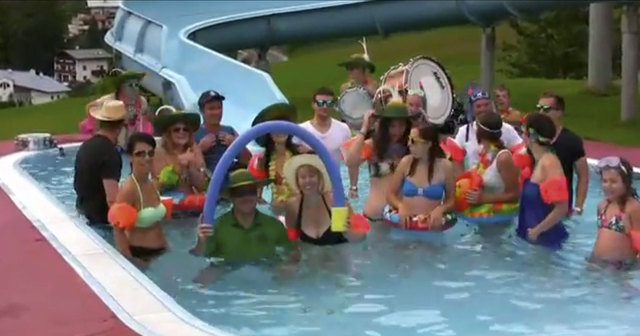 cold water challenge - MK Oetz  | Foto: Ewald Auer - YouTube