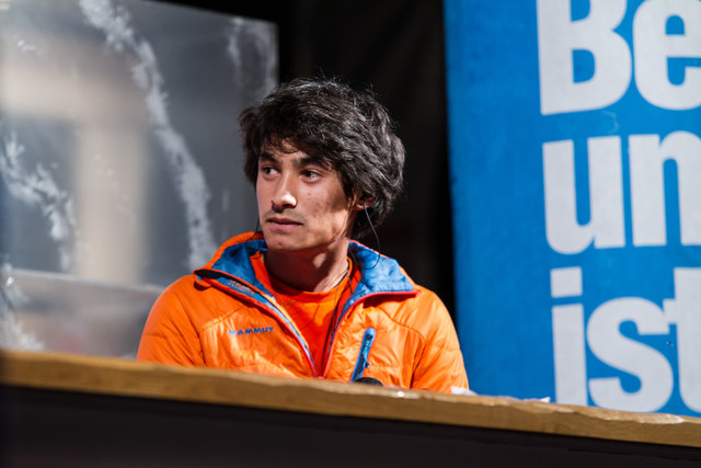 David Lama im "Talk" | Foto: Gerald Zangerl