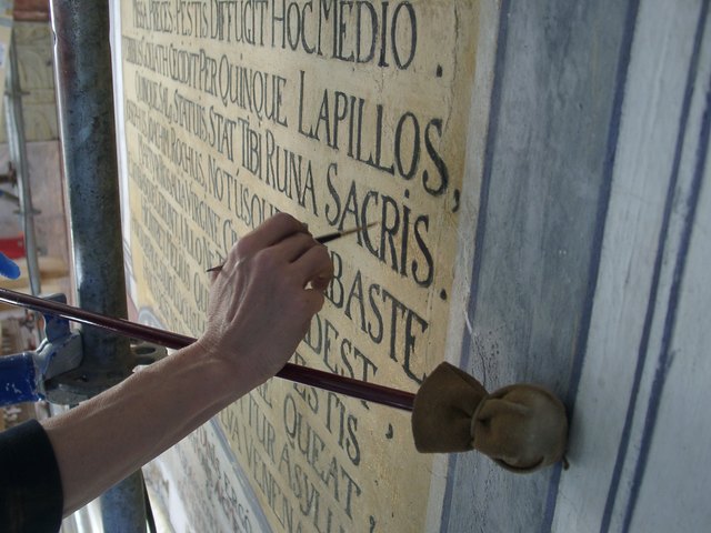 Eine Führung durch die renovierte Basilika von Rein lässt in die Handwerksgeschichte blicken.