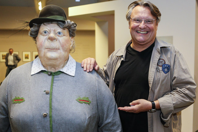Joesi Prokopetz und sein Double. Aber wer ist wer? | Foto: Bollwein