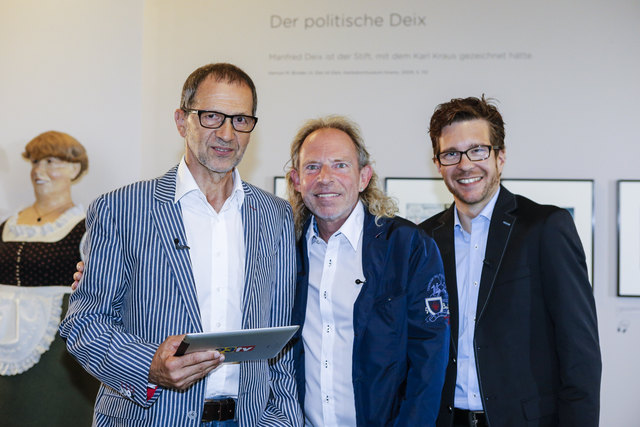 Rudolf Vajda, Alexander Bisenz und Christian Trinkl. | Foto: Bollwein