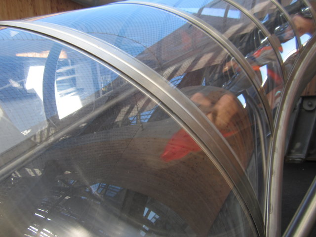 rasant rutscht man 52 Meter in der Rutsche hinab.