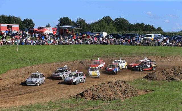 Stockcar Rennen In Der Nahe