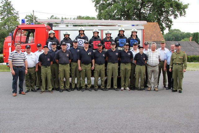 Die Feuerwehrmänner aus Ratschendorf schlossen ihre Prüfungen mit sehr gutem Erfolg ab.