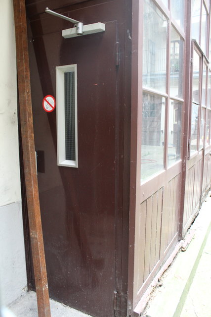 Seit 2009 ist der Aufzug defekt.