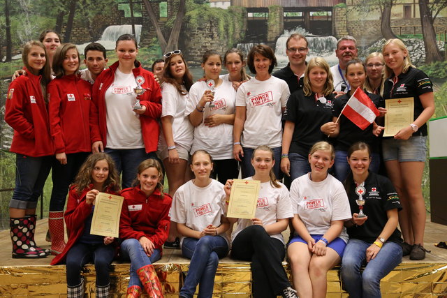 Die Delegation aus Oberöstereich hatte in Söllingen allen Grund zur Freude. | Foto: ÖRK