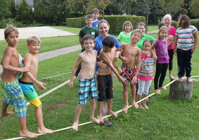 Alles in Balance beim Camp