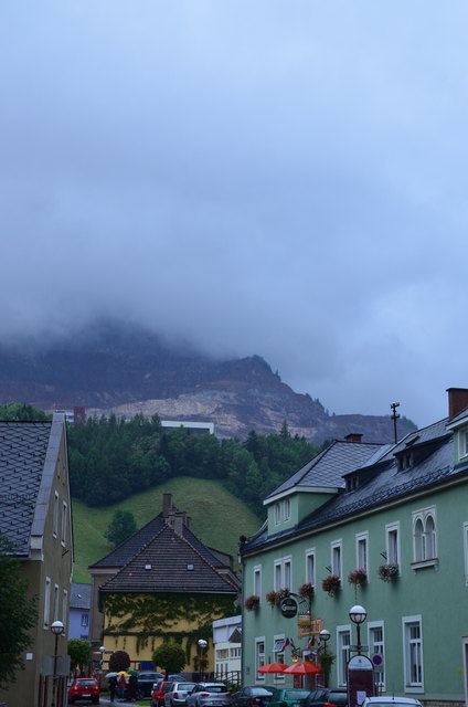 ...war eher wolkenverhangen.