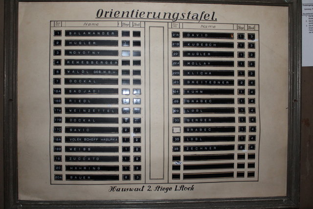 Von den einst zahlreichen Mieter sind nur zwei übrig geblieben.