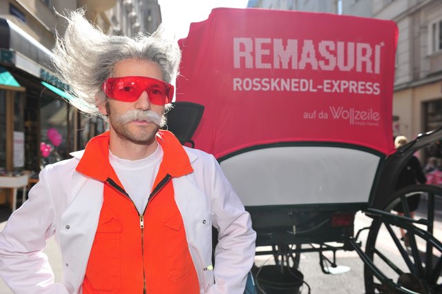 Ein bisschen verrückt, aber wienerisch-sympathisch präsentiert sich das "Remasuri" in Wiens ältester Einkaufsstraße. | Foto: Foto: Hutter
