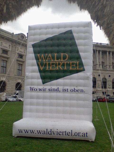 Wo das Waldviertel ist, ist oben