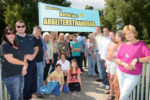 Verzweifelte Kabinenpächter wollen ihr Arbeiterstrandbad an der Alten Donau retten. | Foto: Privat