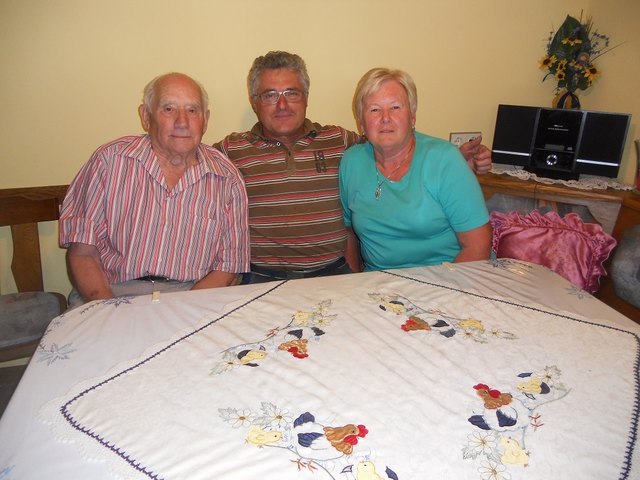 Ernst Dirnberger, Ludwig Pepevnik und Annemarie Primus. | Foto: Elfi  Pepevnik