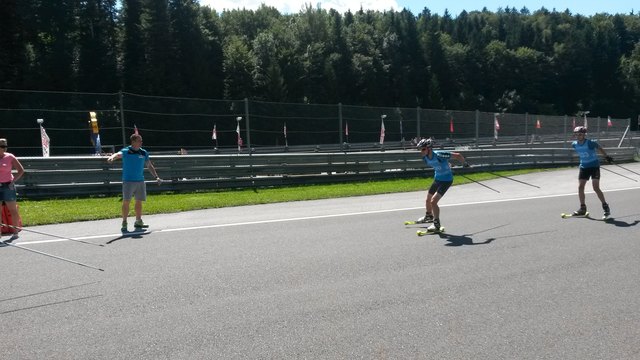 Die Jugend des Skiclub Göstling-Hochkar konnte beim "Skate the Ring" überzeugen. | Foto: Roseneder