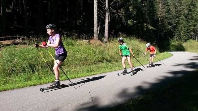 Die Jugend des Skiclub Göstling-Hochkar konnte beim "Skate the Ring" überzeugen. | Foto: Roseneder