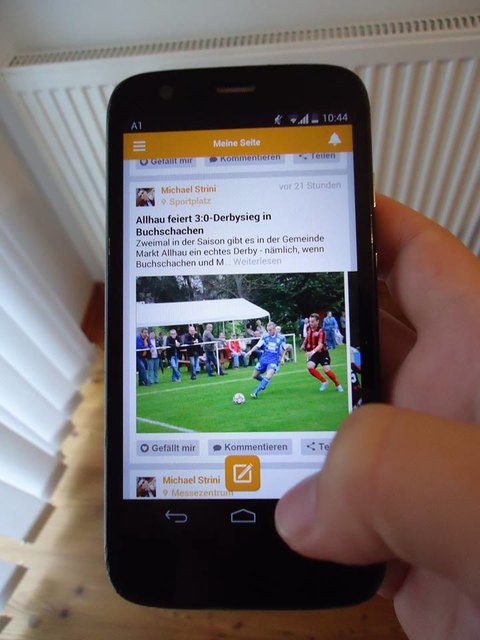 Mit der neuen App stets mobil Beiträge abrufen oder posten bzw. bei Gewinnspielen mitmachen - es geht ganz einfach | Foto: privat