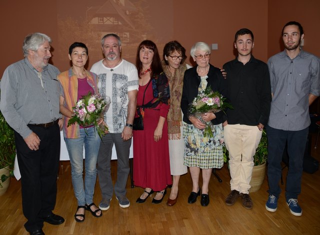 Gerhart Weihs, Luisa Gastaldo, Renzo Furlano, Elisabeth Faller, Regina Kail-Claus, Waltraud More, Emanuele Filippi und Roberto Amadeo | Foto: KK/jo.hermann