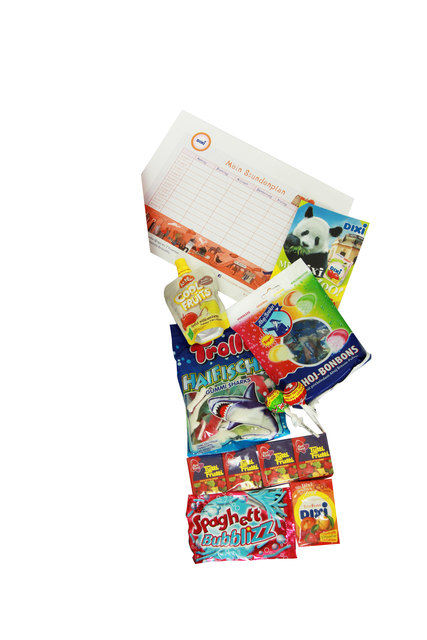 Der Inhalt der Spar-Tüte. | Foto: Agnes Czinguszki