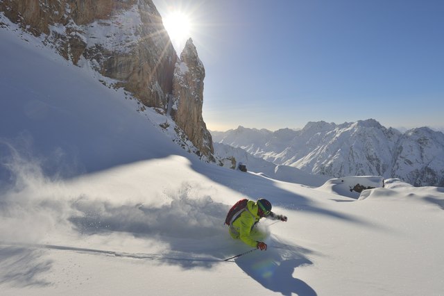 Schneegarantie und Off-Piste Spaß in der Silvretta Arena. | Foto: TVB Paznaun-Ischgl
