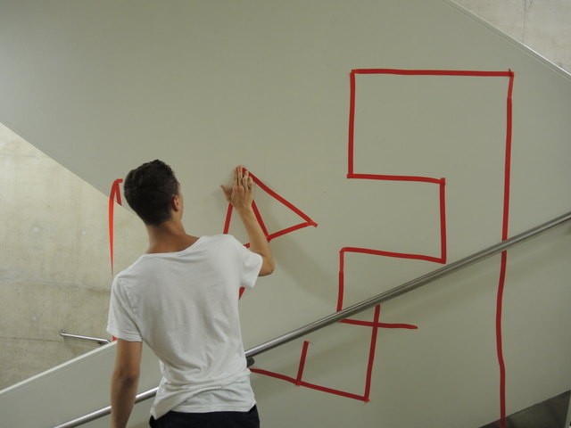 Die Eintrittskarte einfach selber zeichnen: Im Kunsthaus ist das jetzt im Rahmen des "Big Draw Graz" möglich. | Foto: UVMJ