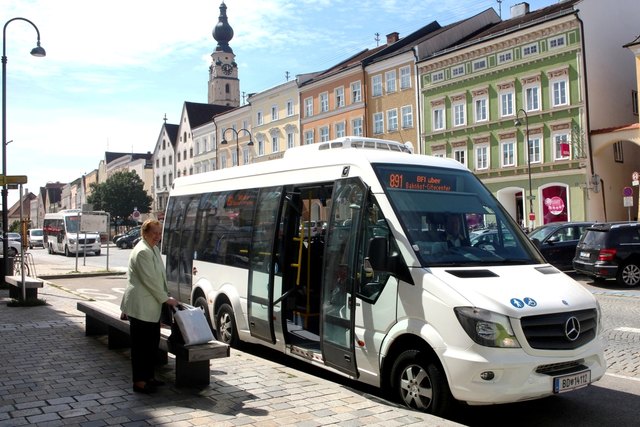 Am 17. September kann der Citybus in Braunau gratis benützt werden. | Foto: Stadtgemeinde Braunau