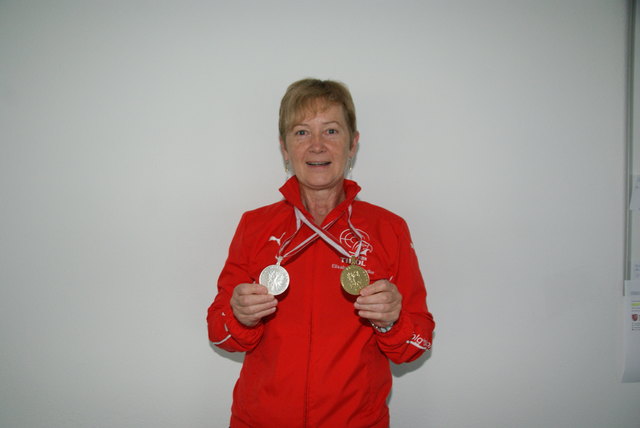 Elisabeth Pfandler aus Zams holte eine Gold- und drei Silbermedaillen.