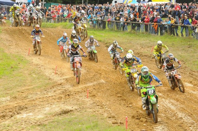 Michael Kratzer # 8 könnte in Dechantskirchen vor den steirischen Fans Motocross-Staatsmeister 2014 werden. | Foto: Heti/supercross.at