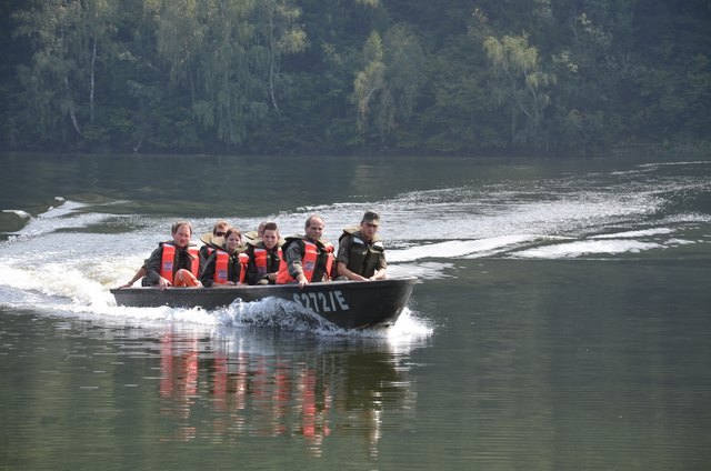 Pionierboot fahren in der Idylle des Kamps | Foto: Gerald Grestenberger