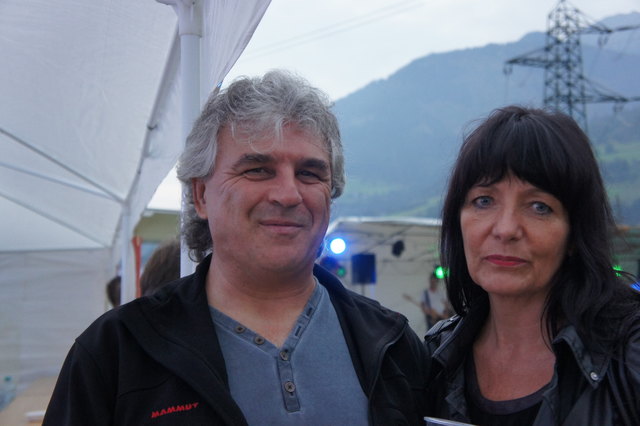 Ebenfalls mit dabei Sepp und Birgit Unterweger