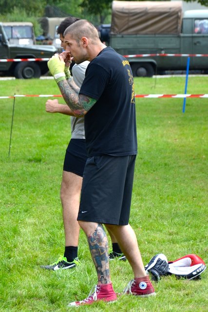 Ein motivierter Trainer..