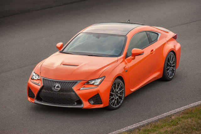 Der neue Lexus RC F holt sich technische und optische Details aus dem Lexus Supercar LFA, von dem es nur 500 Stück gibt. | Foto: Lexus