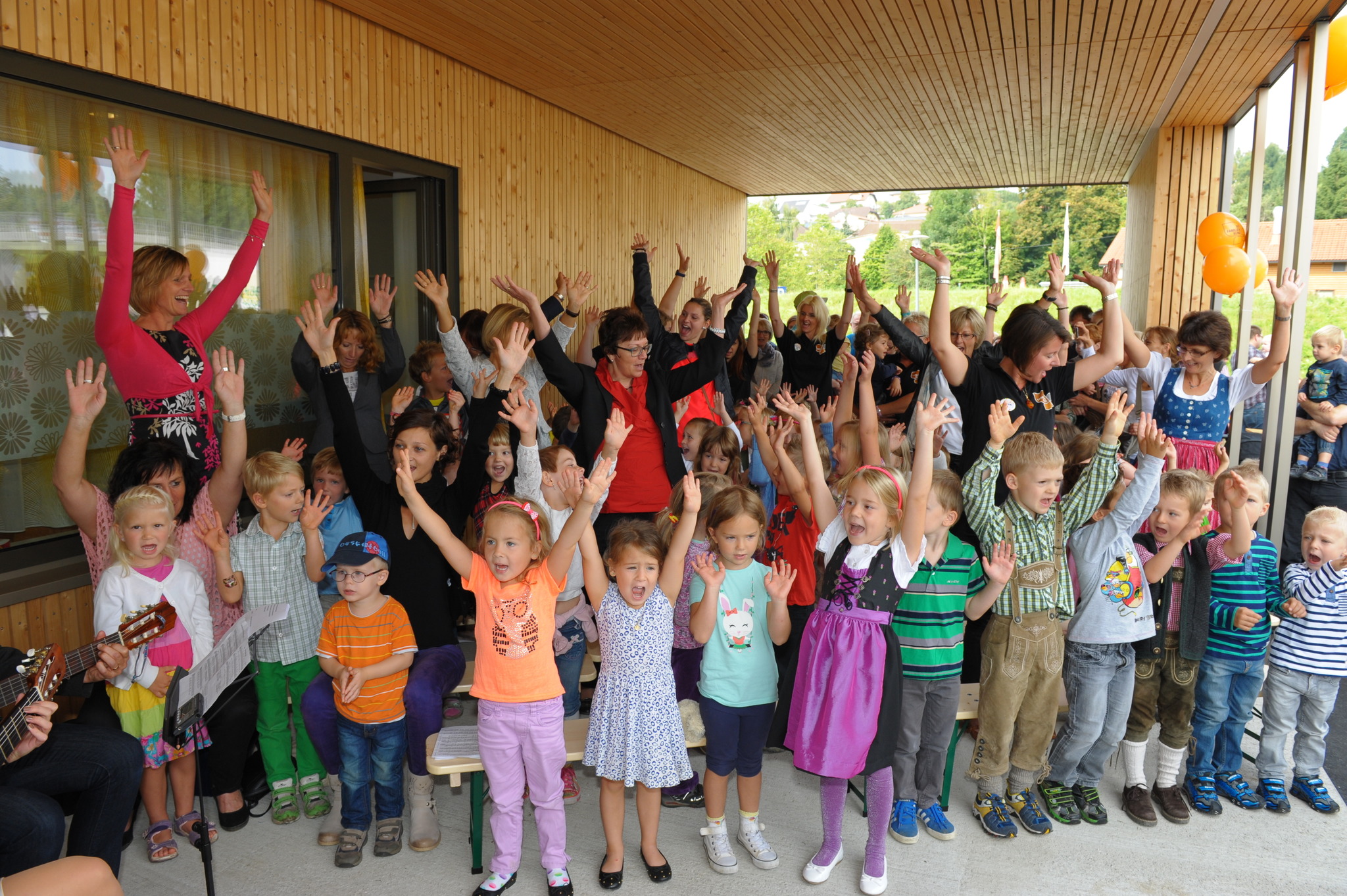 Kindergarten-Eröffnung in Kematen - Linz