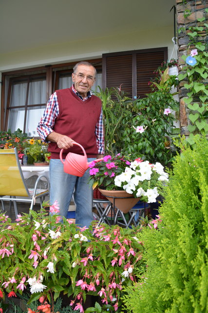 Der Wieselburger Johann Putschögl hat schon als kleiner Junge sehr gerne "gegartelt".