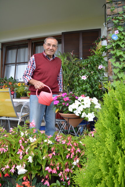 Der Wieselburger Johann Putschögl hat schon als kleiner Junge sehr gerne "gegartelt".