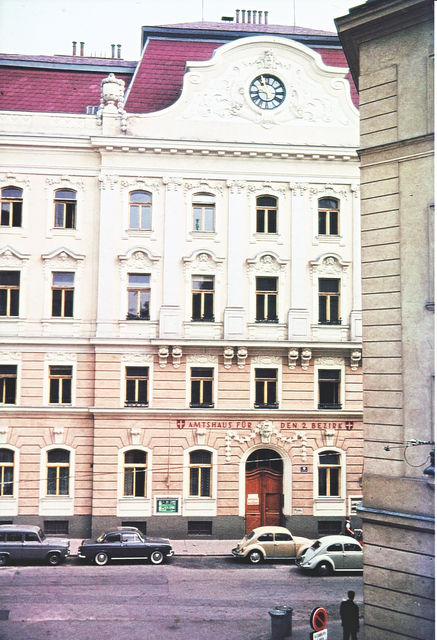 Das neue Amtshaus in der Leopoldstadt