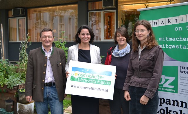 Bernhard Tschrepitsch, Veronika Mickel-Göttfert, Caroline Sommerfeld-Lethen und Katharina Foglar-Deinhardstein (v.l.). | Foto: BV8