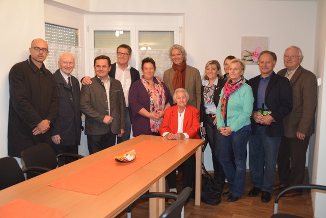 Im gemütlichen Gemeinschaftsraum traf man sich zum gemeinsamen Foto