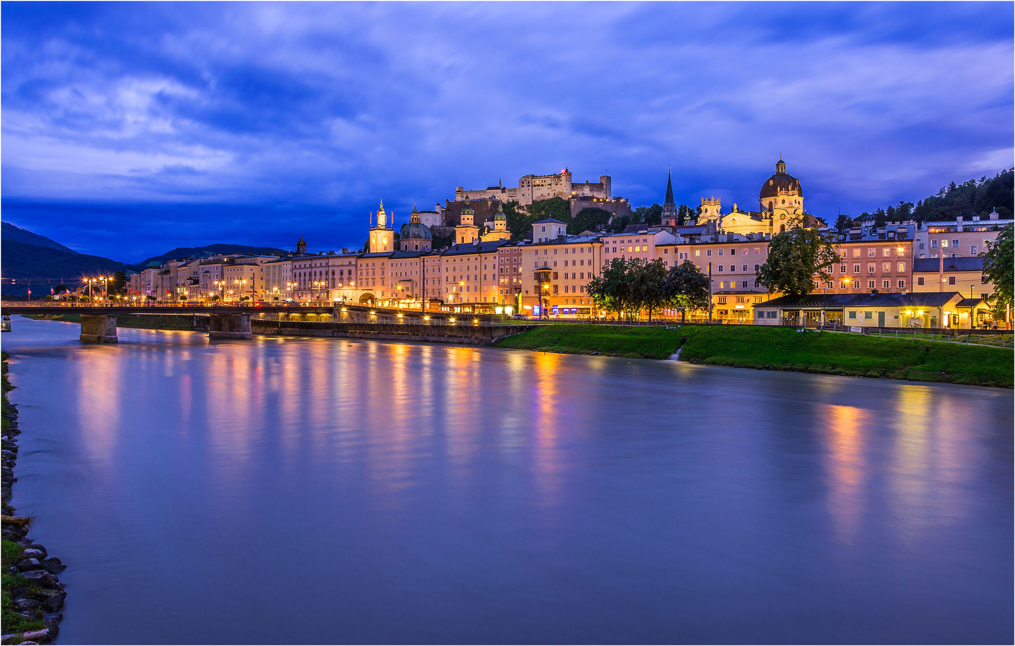 in the evening - Salzburg-Stadt