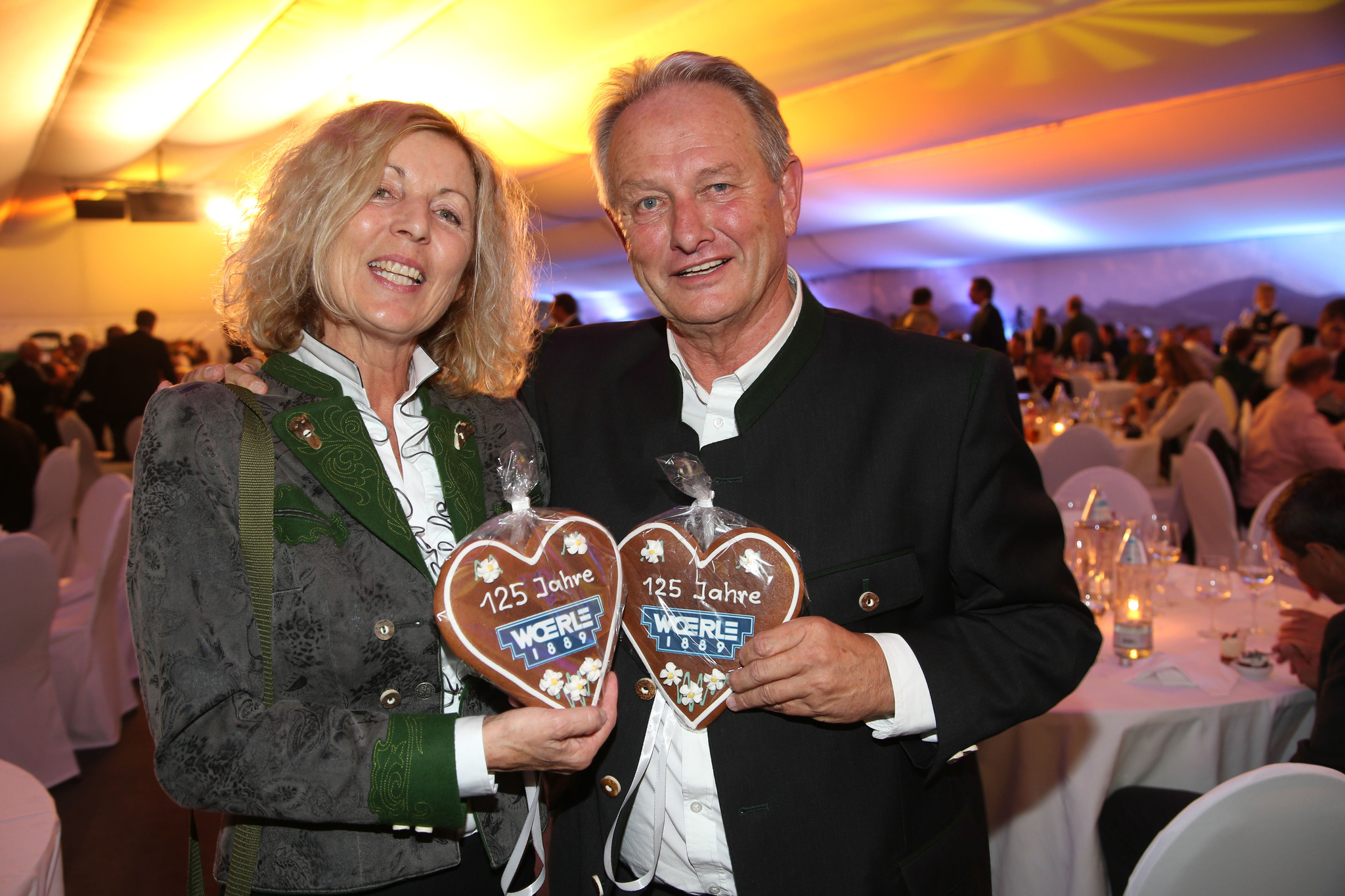 Elisabeth und Gerhard Woerle feierten 125 Jahre Privatkäserei Woerle