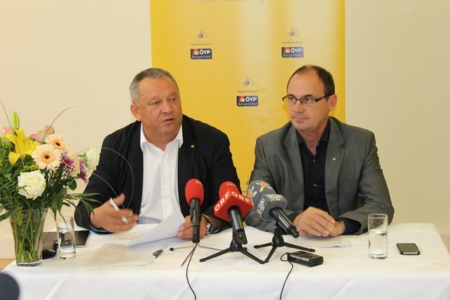 Franz Steindl (rechts) und Rudolf Strommer: Letzte EU-Förderperiode optimal nutzen. | Foto: ÖVP