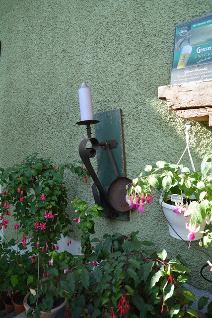 Die Blütenpracht in Manfred Aigners Garten erfreut das Auge des Betrachters.