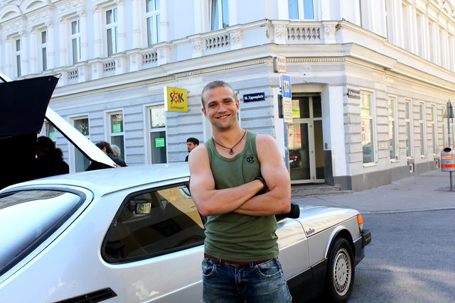Der "Sammy" aus dem Film: Michael Steinocher spielt den harten Burschen